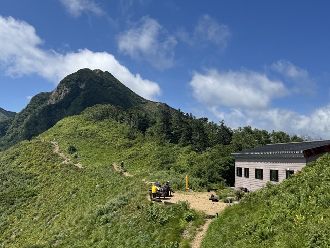 2025年8月冷池山荘種池山荘新越山荘